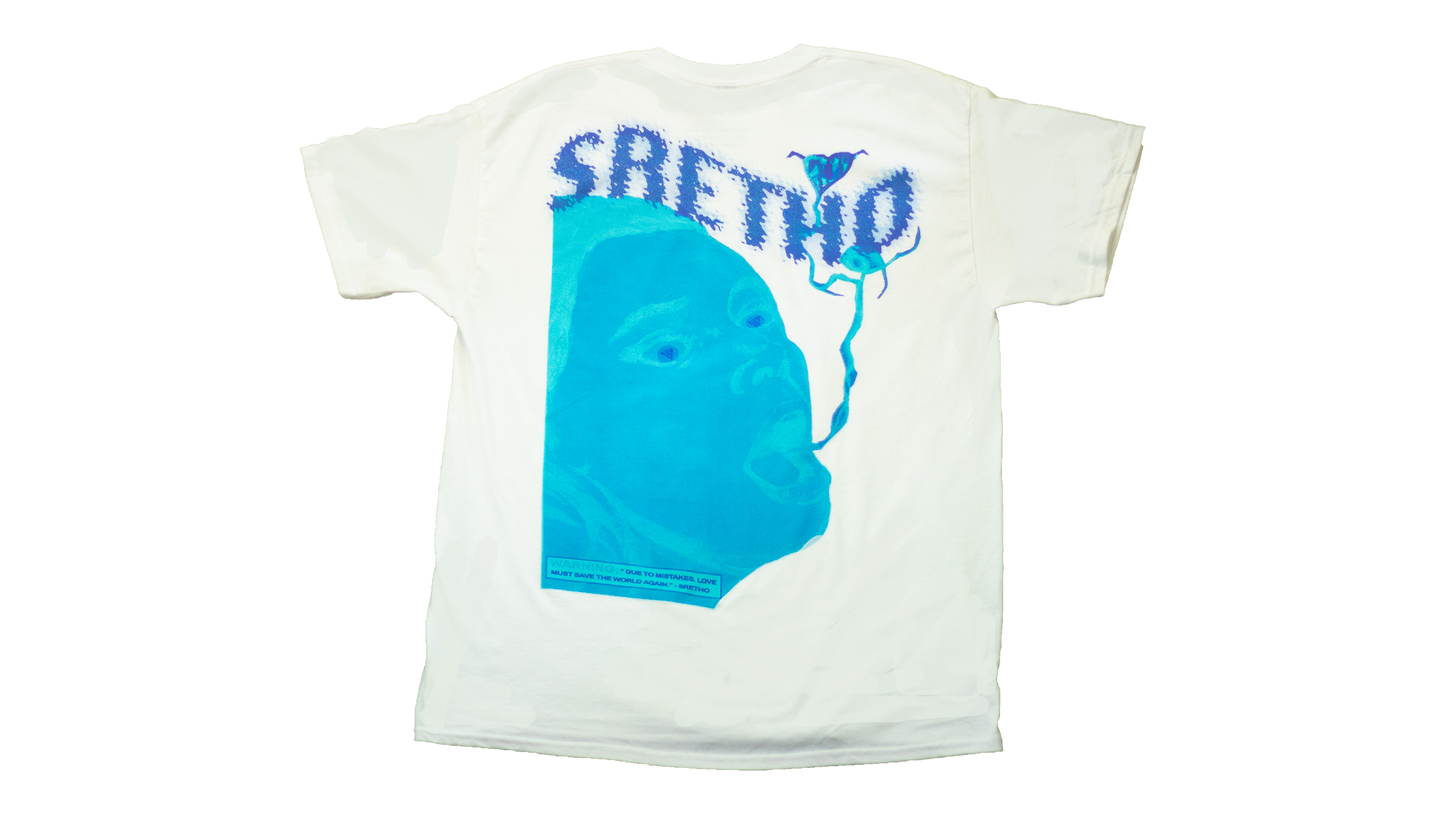 <transcy>T-SHIRT OITVESRETHO 8 BALL SERIES BLANC</transcy>